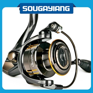 Sougayilang Spinning Fishing Reel 13+1 BB Light Weight Ultra Smooth Spinning Casting Left/right Fishing Reels