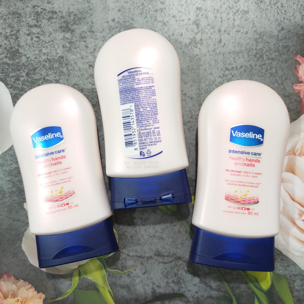 Vaseline Kem Dưỡng Tay Thái Lan Siêu Mềm Mịn 85Ml