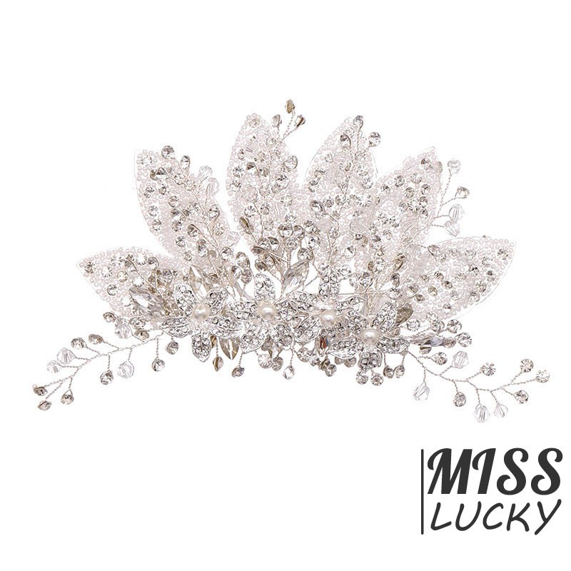 Lược cài tóc kiểu dáng thời trang thanh tú cho cô dâu