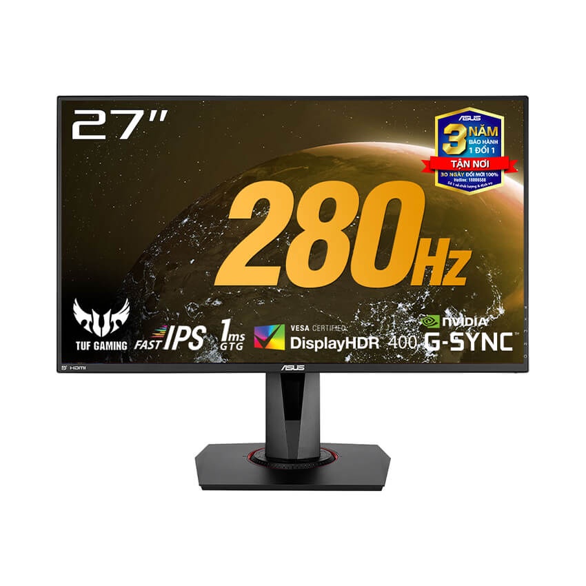 Màn Hình ASUS TUF Gaming VG279QM 27&quot; FHD IPS 280Hz G-SYNC 1ms HDR