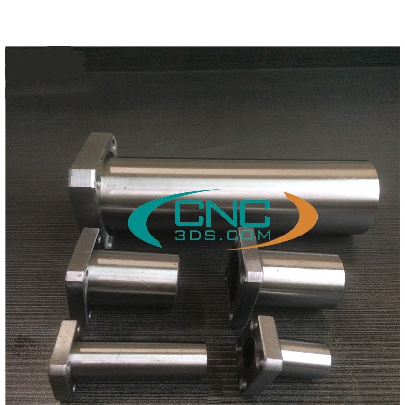Con Trượt Tròn LMK8UU, LMK12UU, LMK16UU, LMK20UU, LMK30UU Mạ Crom Chống Rỉ