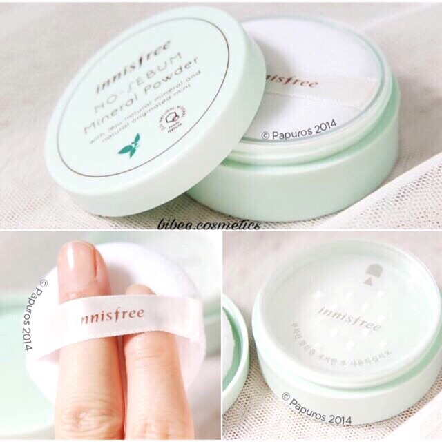 Phấn bột kiềm dầu Innisfree No Sebum Mineral Powder