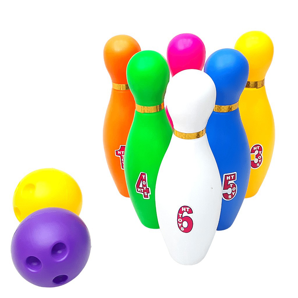 Đồ chơi Bowling cho bé 6 trái cỡ lớn nhất HT7612