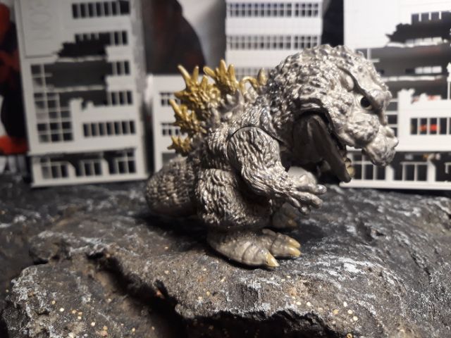 Mô hình đồ chơi khủng long Godzilla baby siêu kute 8cm. .