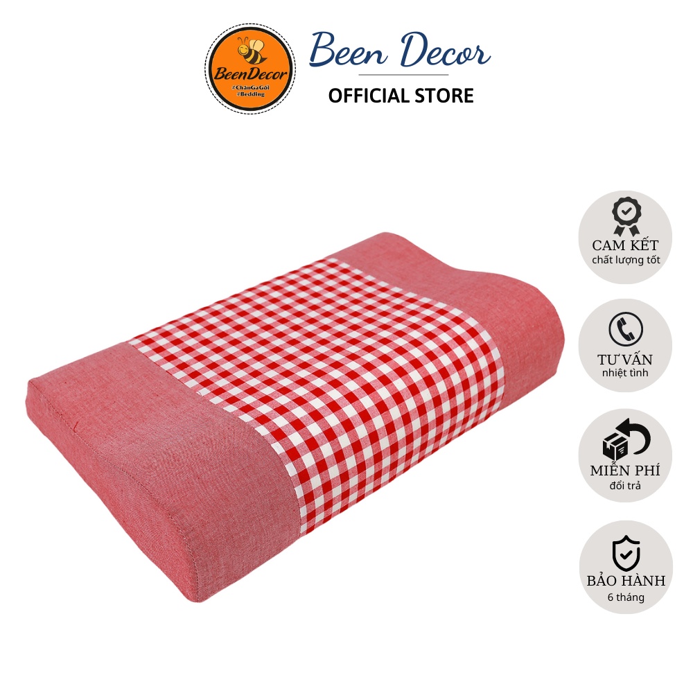 Gối Nằm Gối Cao Su Non Cao Cấp Kích Thước 50x30cm Vải Mềm Mại (được chọn mẫu)