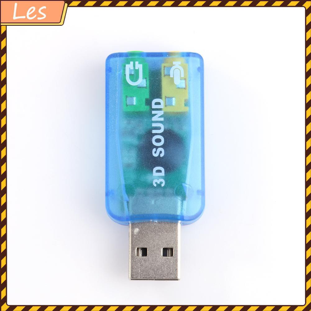 Card Âm Thanh Usb 3d Cho Máy Tính