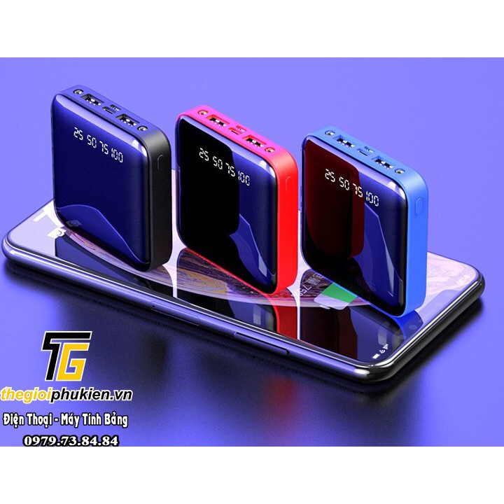 Pin dự phòng Power Bank 20000mAh Led Lighting