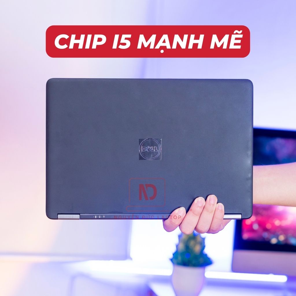 Laptop Cũ Nhỏ gọn, Mỏng Nhẹ, Dell Latitude E7250 (i5 - 5300U | Ram 4GB | SSD 128GB | Màn hình 12.5 HD) zin đẹp như mới