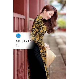 Vải áo dài hoa hồng