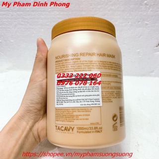 Hấp Phủ Lụa Collagen Tacavy 1000ml