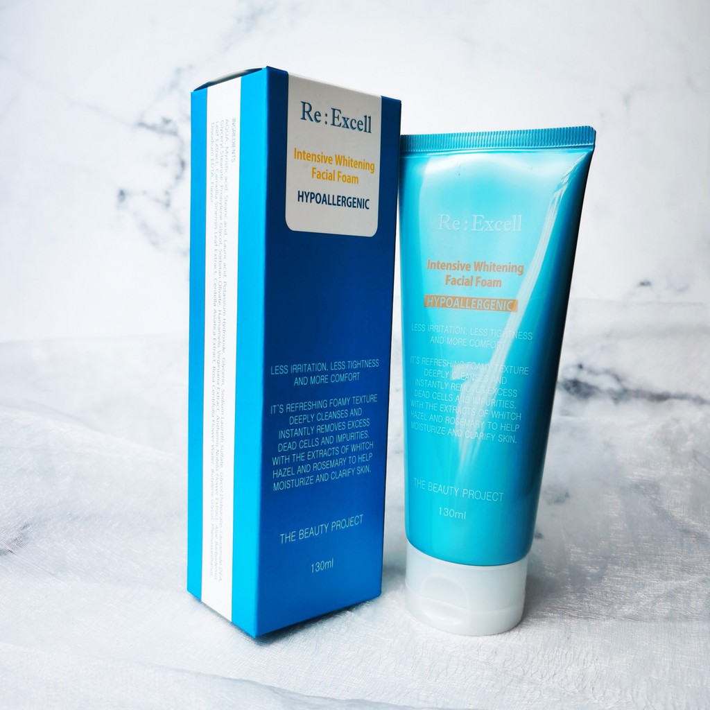 Sữa rửa mặt cho da dầu, da hỗn hợp thiên dầu: Intensive Whitening Facial Foam | BigBuy360 - bigbuy360.vn