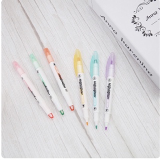 Bút highlight 2 đầu ngòi tam giác