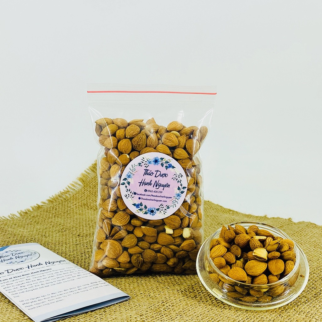 [Video thật] Hạnh Nhân Làm Thuốc_50gr-300gr (Có hút chân không bảo quản)