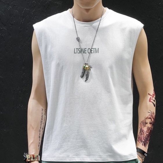 Áo 3 Lỗ Nam , Áo Thun Nam Cổ Tròn TankTop Form Rộng Co Giãn Đẹp Cao Cấp