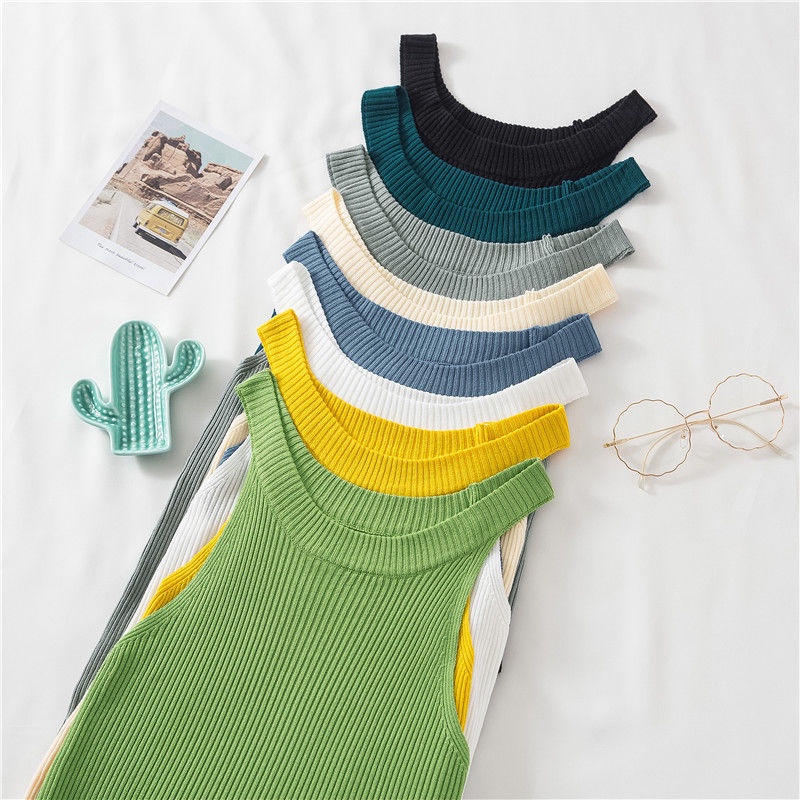 Áo yếm dệt kim sexy