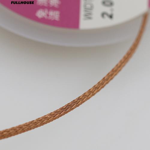 5 ft 1.5m 2.0mm Copper Desoldering Braid Solder Remover Wick Wire Cable