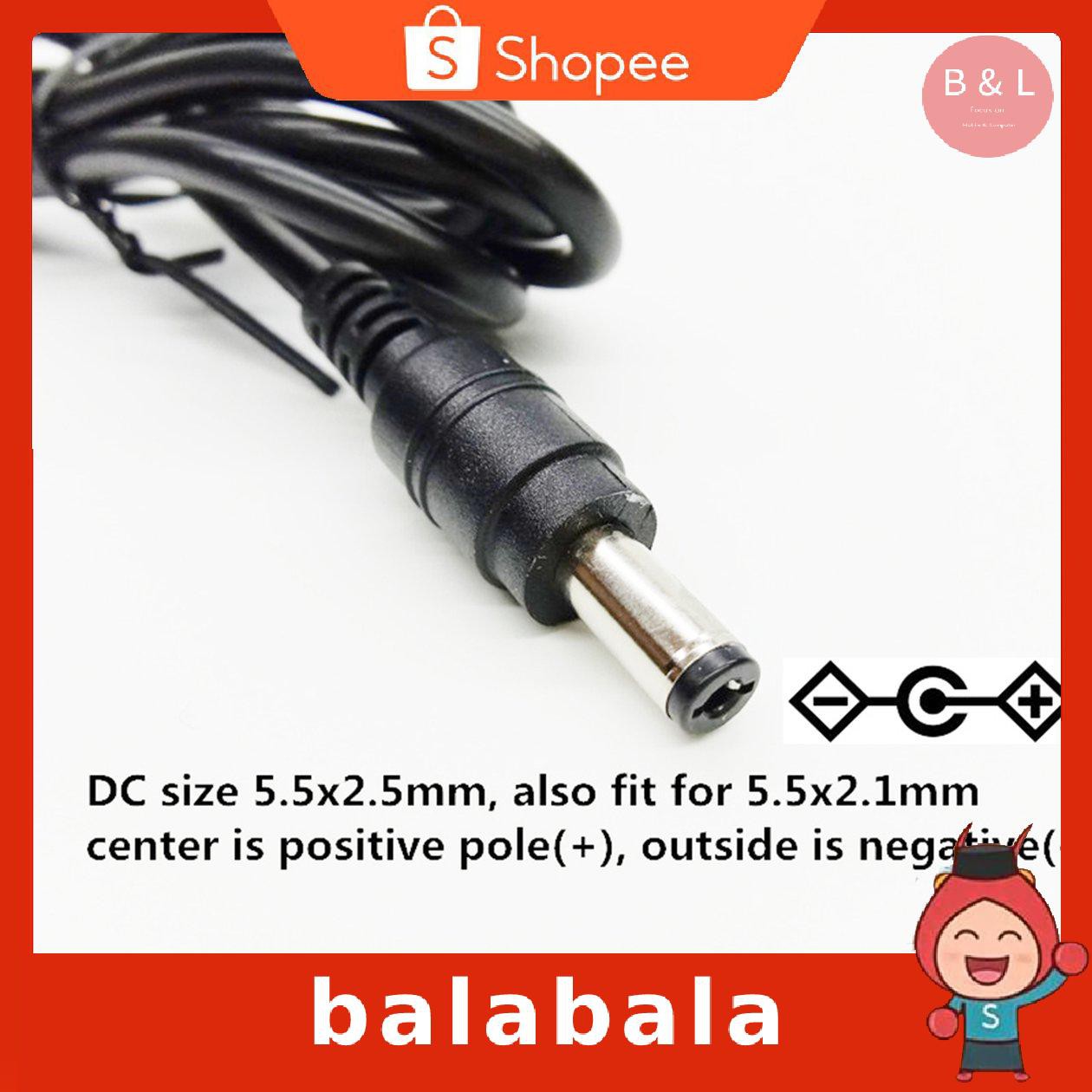 Phích Cắm Chuyển Đổi Nguồn Ac Dc Thông Dụng Cho Laptop Notebook