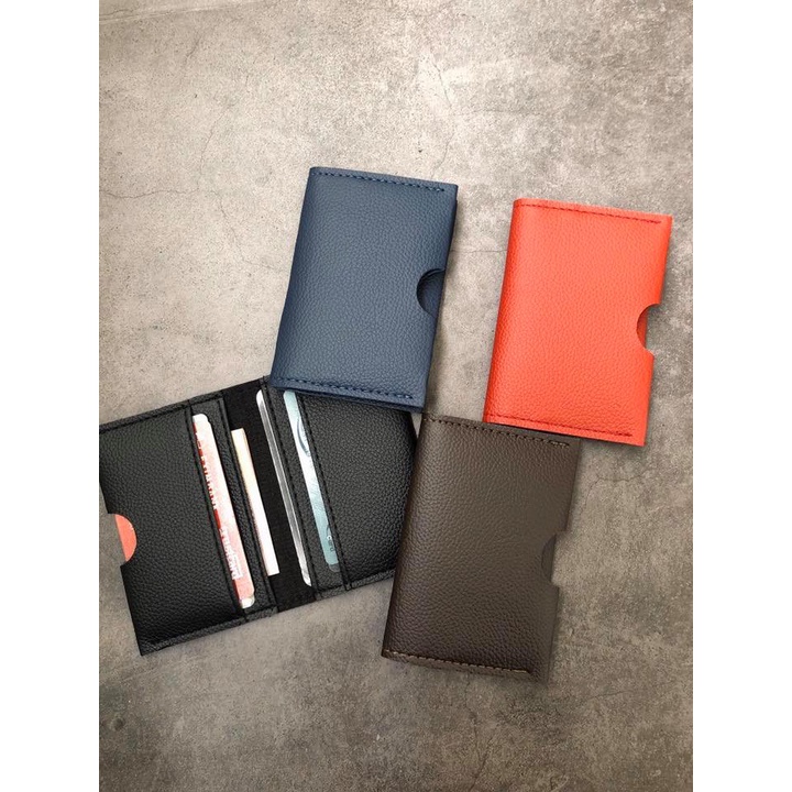 Ví da Mini nam nữ đều dùng được. Đựng thẻ ngân hàng, card visit, tiền.. nhỏ gọn, thời trang