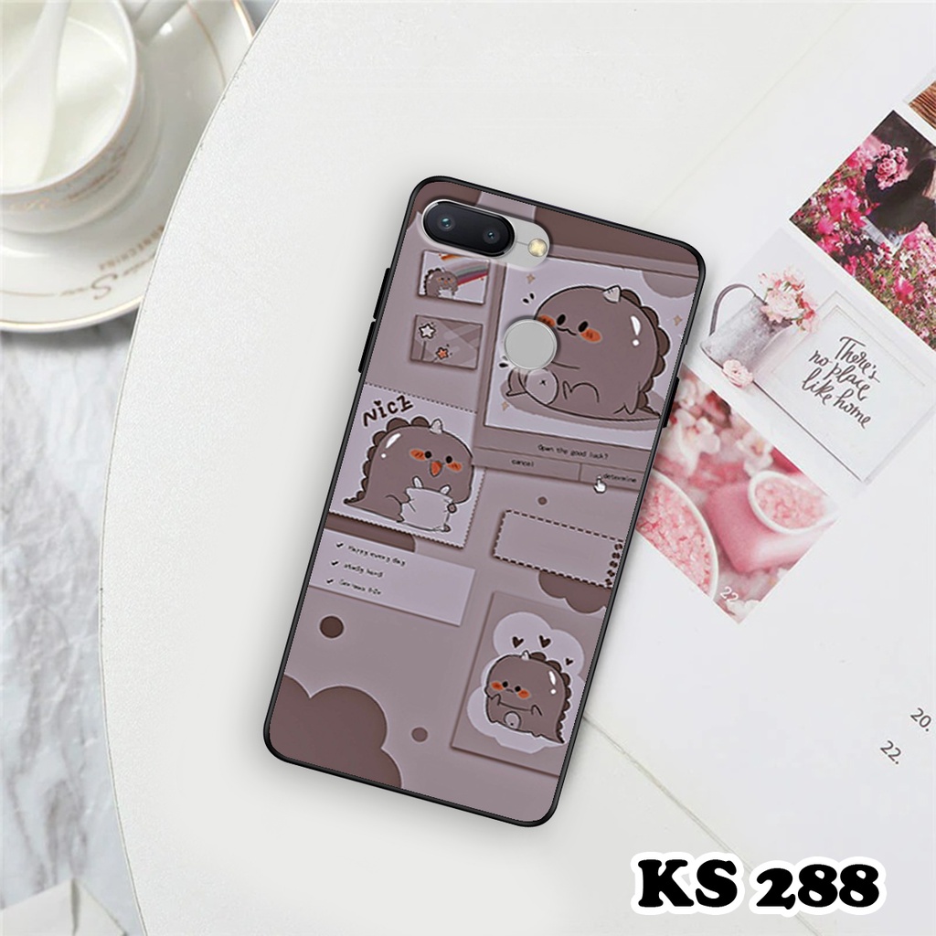 Ốp lưng Xiaomi Redmi 6 - Redmi 6A - Redmi 6X - Redmi 6 Pro - Ốp in hình khủng long,dinosaur dễ thương