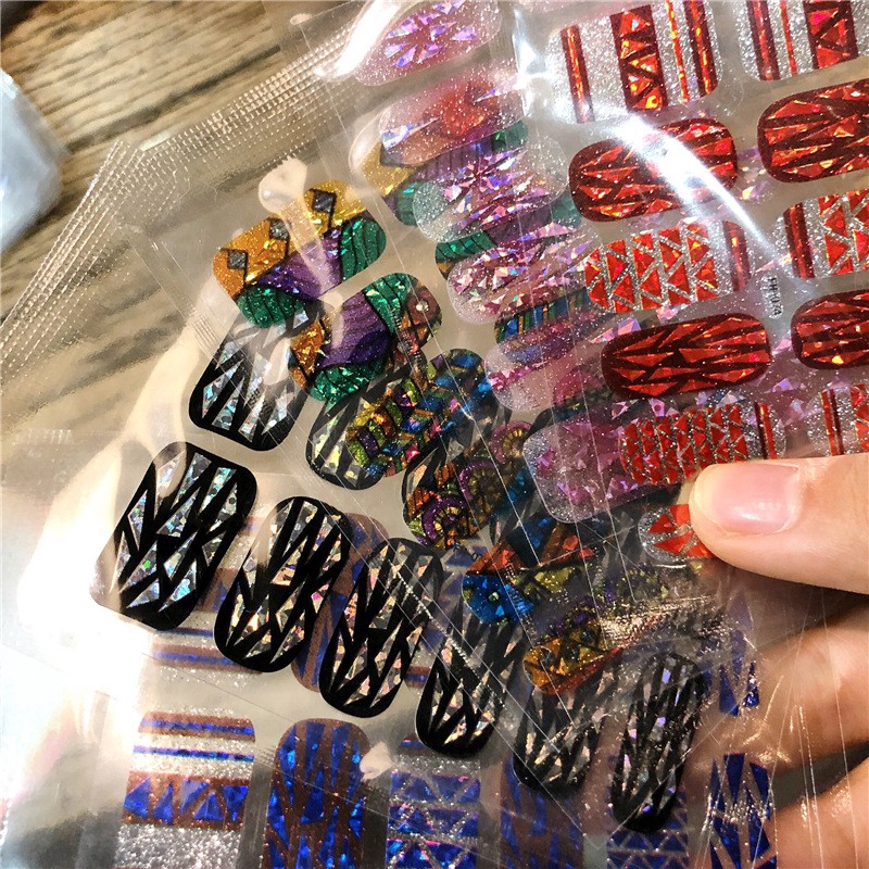 Sticker dán trang trí móng 3D acrylic chống nước thời trang