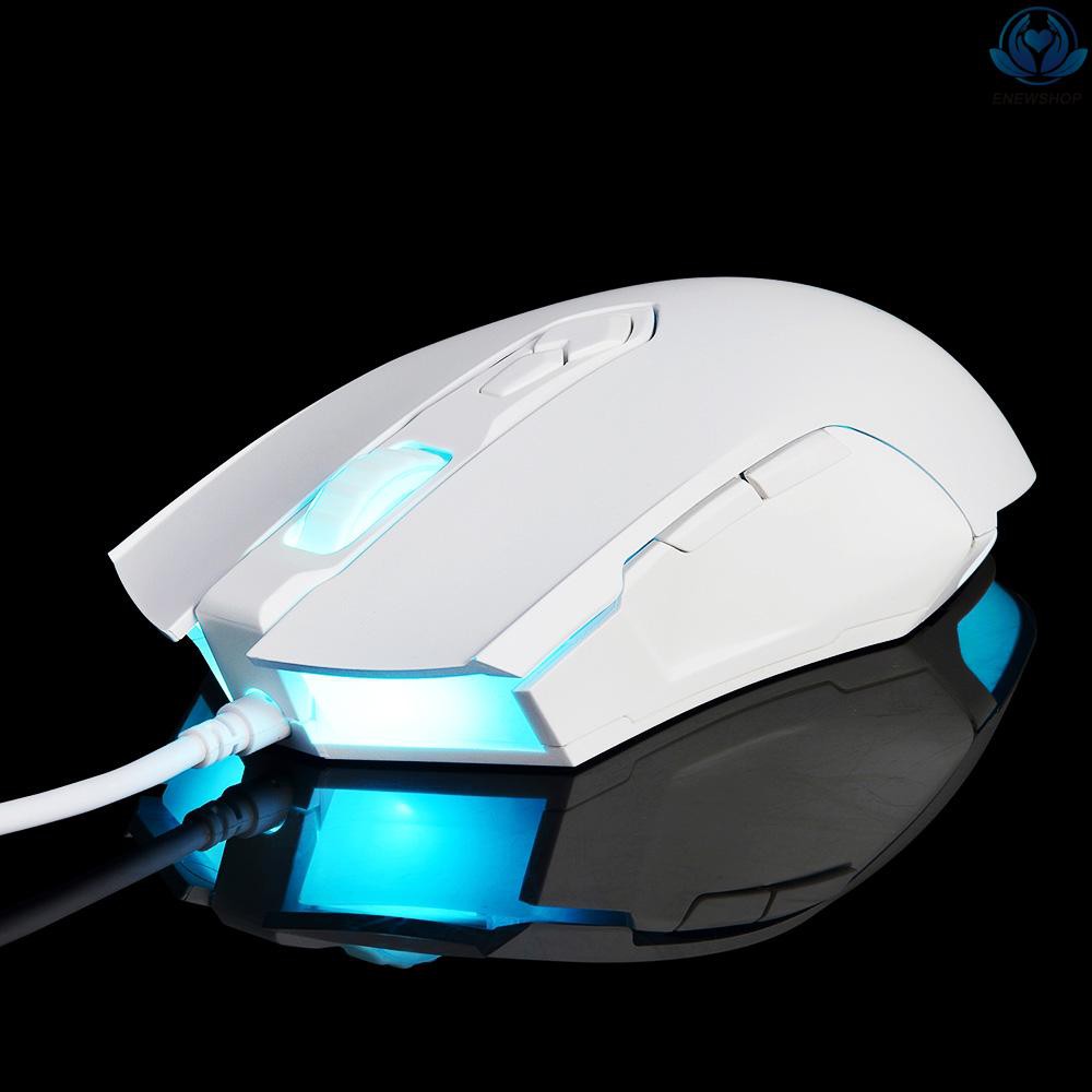 Chuột Chơi Game Có Dây Ajazz Aj52 7 Rgb Dpi 750 / 1000 / 1250 / 1500 / 1750 / 2000 / 2500