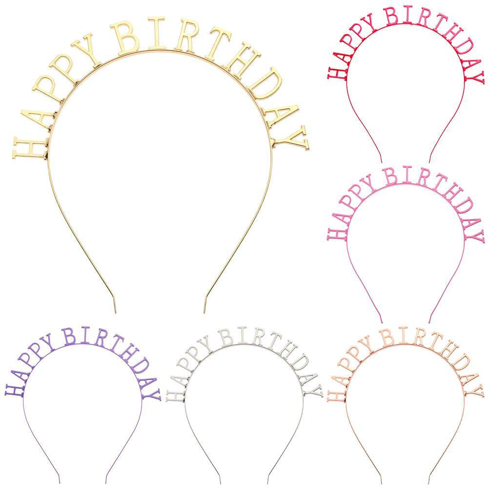 Cài Tóc Chữ Happy Birthday Cho Nữ