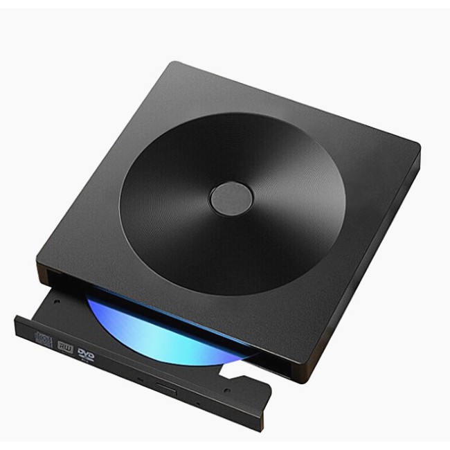 Ổ Đĩa DVD Ngoài USB 3.0 Loại C Ổ Đĩa DVD Cổng Kép Đầu Ghi Quang Di Động