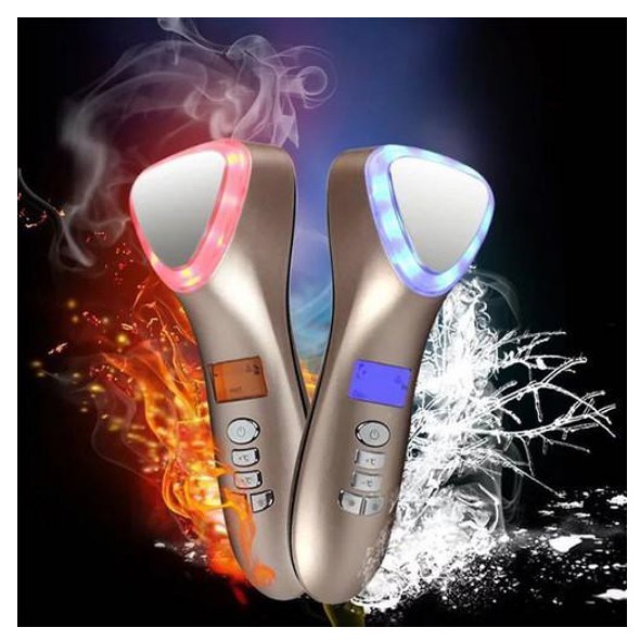 Búa Điện Di Nóng Lạnh | Massage Kết Hợp Ánh Sáng Sinh | Học Trẻ Hóa Da D002