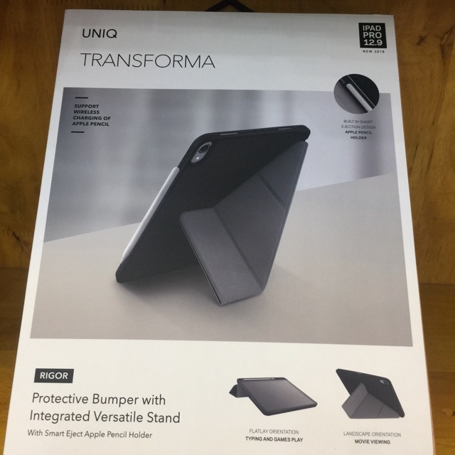 Bao da ipad 12.9 (2018) hàng cao cấp unit Rigor
