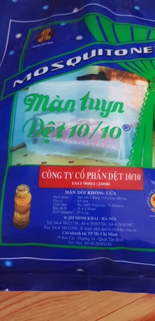 màn tuyn trắng(không cửa)của dệt 10/10