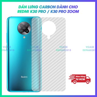 Miếng Dán Lưng Cacbon K30 Pro / K30 Pro Zoom