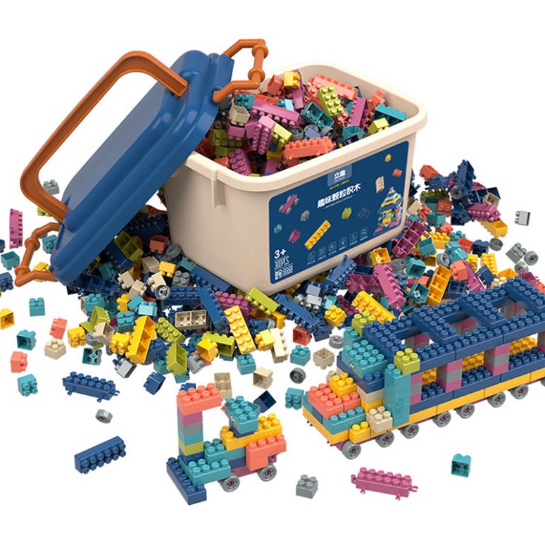 Sale Sốc Đồ Chơi Xếp Hình Lắp Ráp, Kiểu Khối Gạch Nhựa, Ghép Khối Cho Trẻ Em Sáng Tạo, Lego Cho Bé Trai, Gái Thông Minh