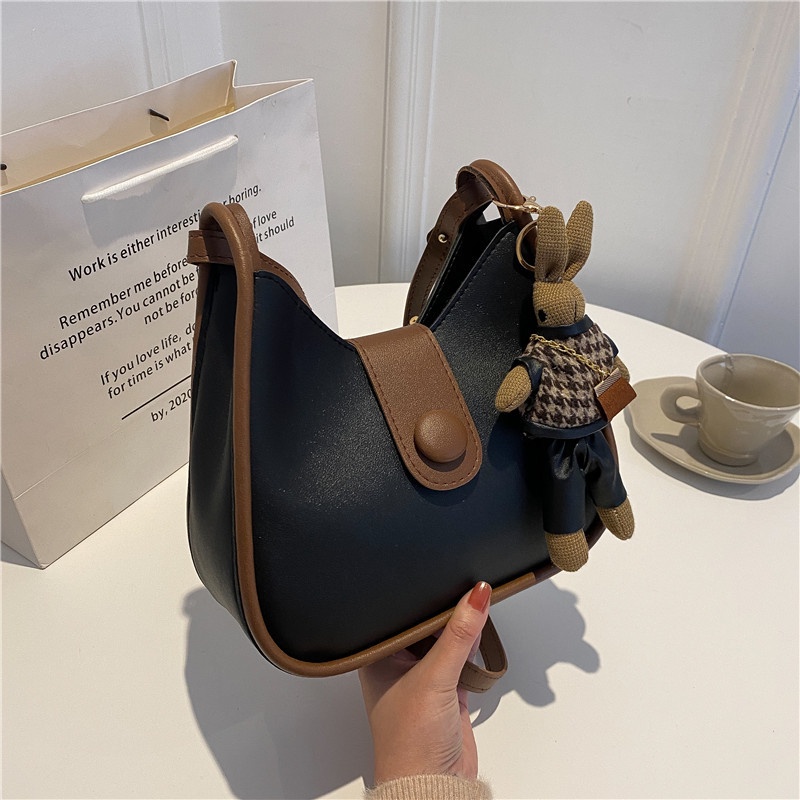 Envirosax Túi Đeo Chéo Vai Hình Vuông Nhỏ Gọn Có Khóa Độc Đáo Phong Cách Retro Thời Trang