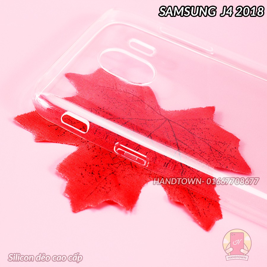 Ốp samsung j4 2018_silicon dẻo cao cấp