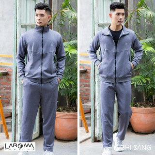 Bộ nỉ nam khóa kéo Laroma 1 | Giữ ấm - Khử mùi