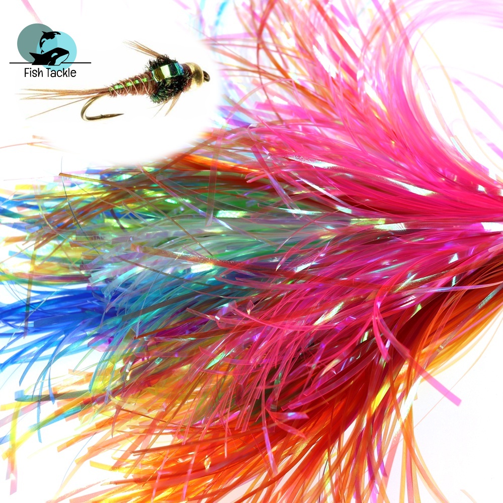 Cuộn Chỉ Nhựa Màu Cầu Vồng 2MM