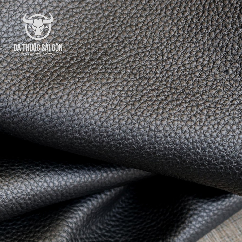 10 Pia da Sago màu đen thương hiệu Da Thuộc Sài Gòn - Da làm túi xách