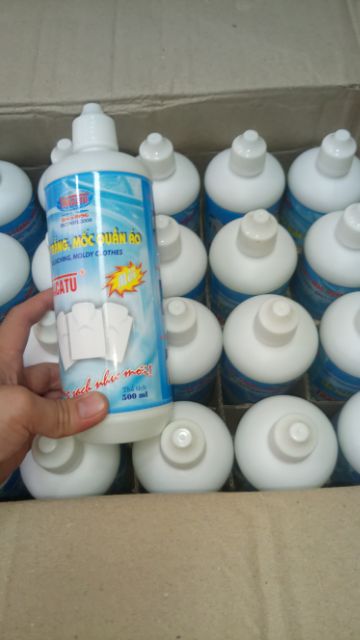 Tẩy trắng tẩy mốc quần áo 500ml