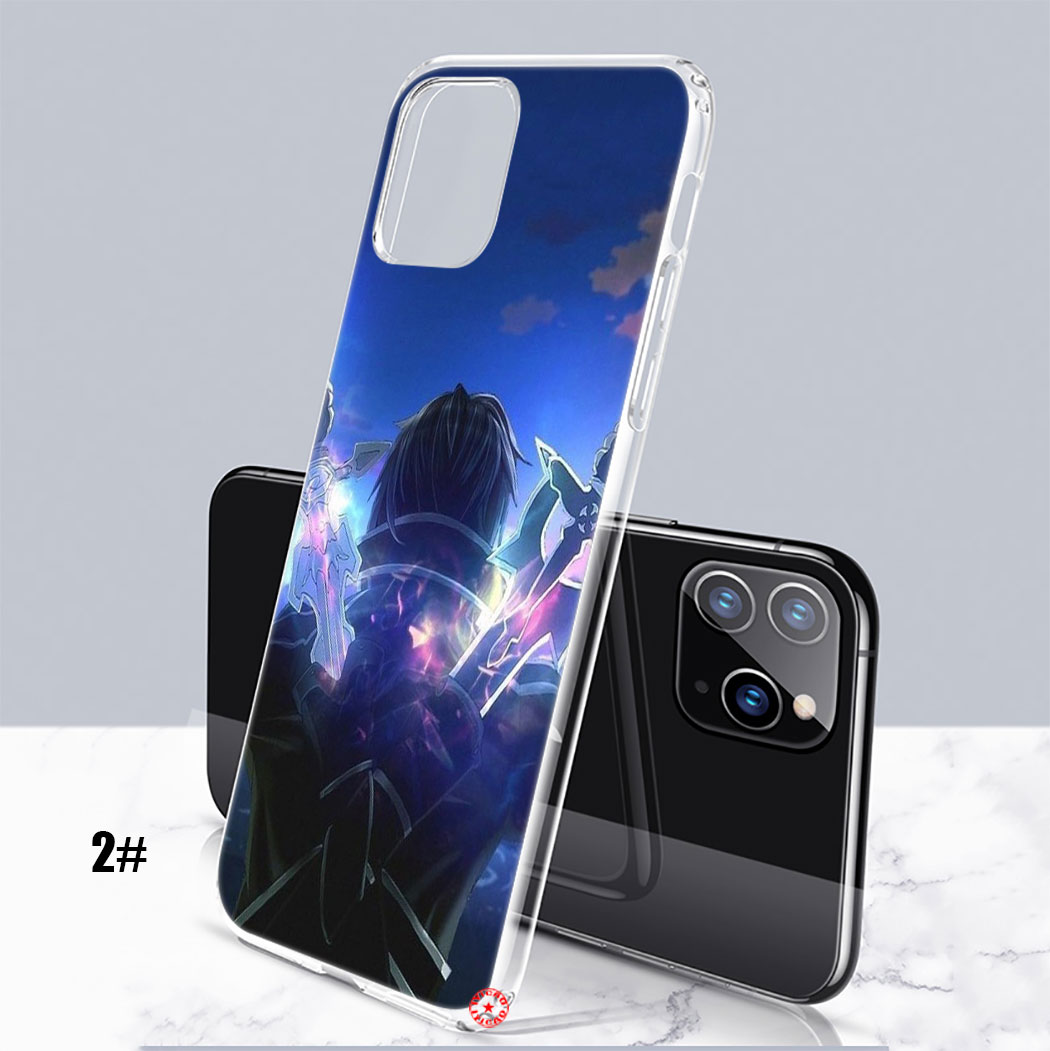 Ốp Điện Thoại Trong Suốt Hình Sword Art Online Cq77 Cho Oppo Reno 2 3 4 Pro 2z 2f A1 A83 A93 R9s