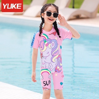 Đồ bơi Unicorn liền thân cho bé gái.