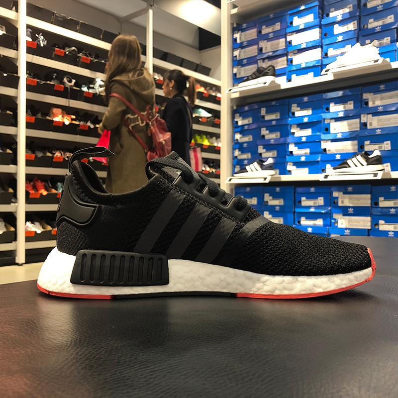 [Discount]Adidas NMD  R1 PK Black Men Running Shoes CQ2413 EU39-46