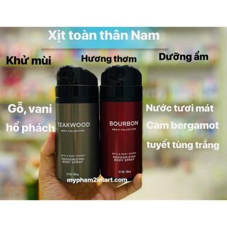 Xịt nước hoa khử mùi toàn thân BBW Mỹ