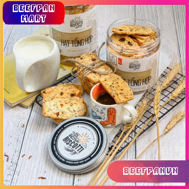 Bánh BISCOTTI Hạt Tổng Hợp - [FREESHIP] - Gạch Đỏ 250g - Ăn  Kiêng - Giảm Cân - Dành Cho Người Tiếu Đường | BigBuy360 - bigbuy360.vn