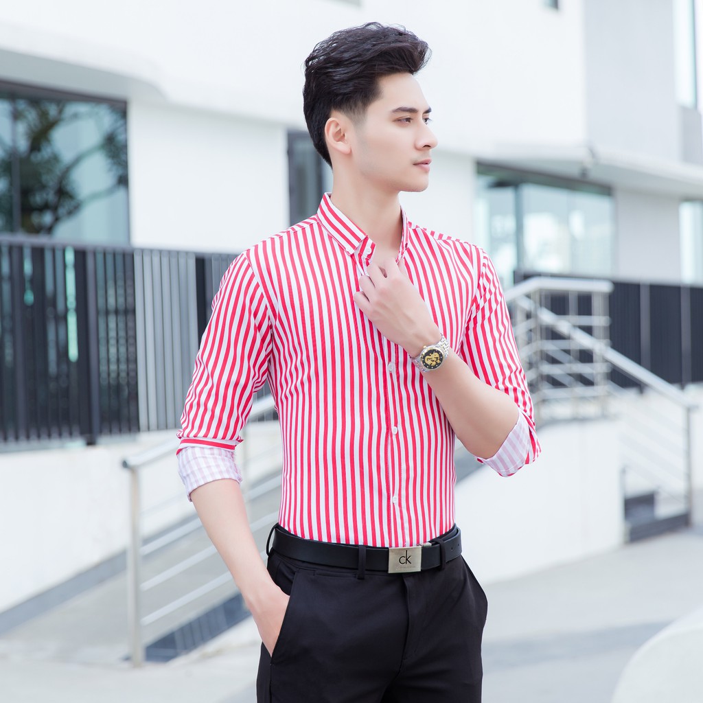 Áo Sơ Mi Nam FLASHBACKS Dài Tay - Cao Cấp - Phong Cách Thời Trang Trẻ Trung - AD00008 | BigBuy360 - bigbuy360.vn