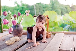 Bộ nâu sòng - bà ba