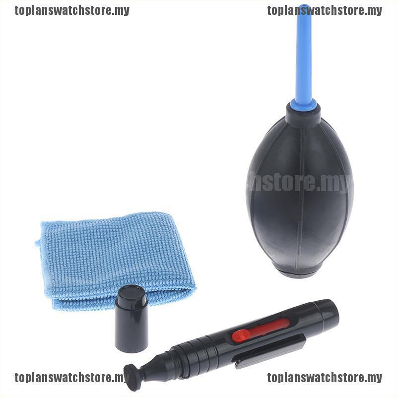 (hàng Có Sẵn) Bộ Dụng Cụ Vệ Sinh Máy Ảnh 3 Trong 1