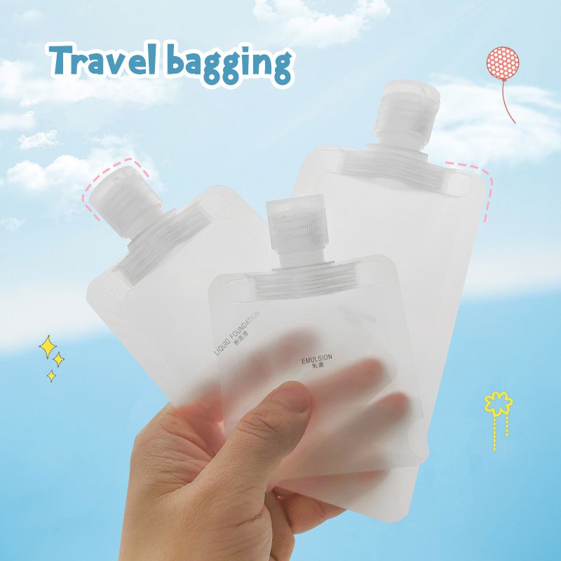 Set 3 Chai Rỗng 30/50/100ml Dùng Đựng Mỹ Phẩm Tiện Lợi Khi Đi Du Lịch