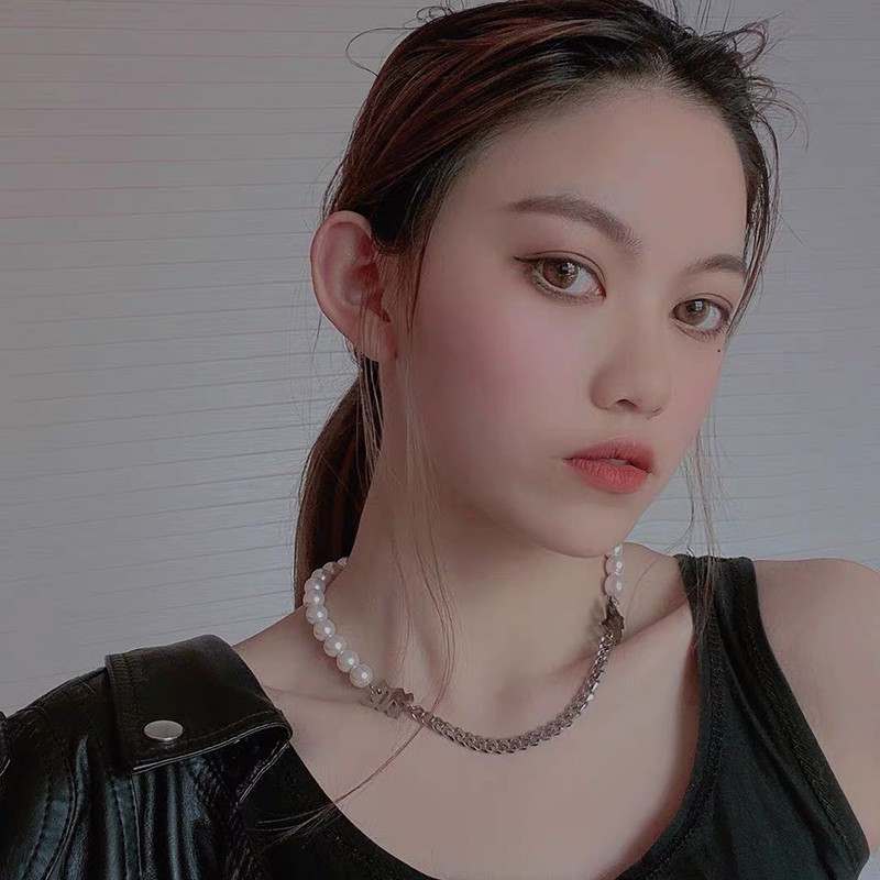 Dây chuyền ngọc trai phong cách Hàn Quốc độc đáo thời trang