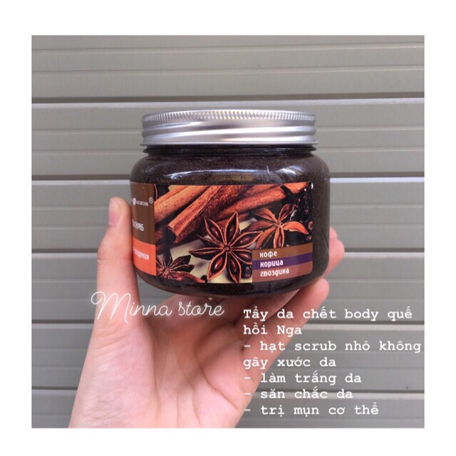 Tẩy Da Chết Body Cafe / Quế Hồi Nga | BigBuy360 - bigbuy360.vn
