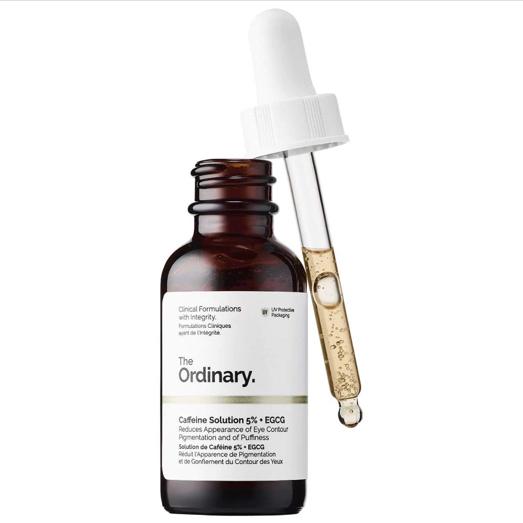 The Ordinary Caffeine Solution 5% + EGCG - Serum Giảm Thâm Quầng, Nếp Nhắn Vùng Mắt